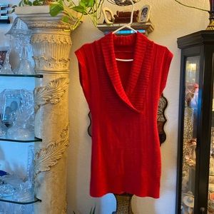 Cute sleeveless sweater